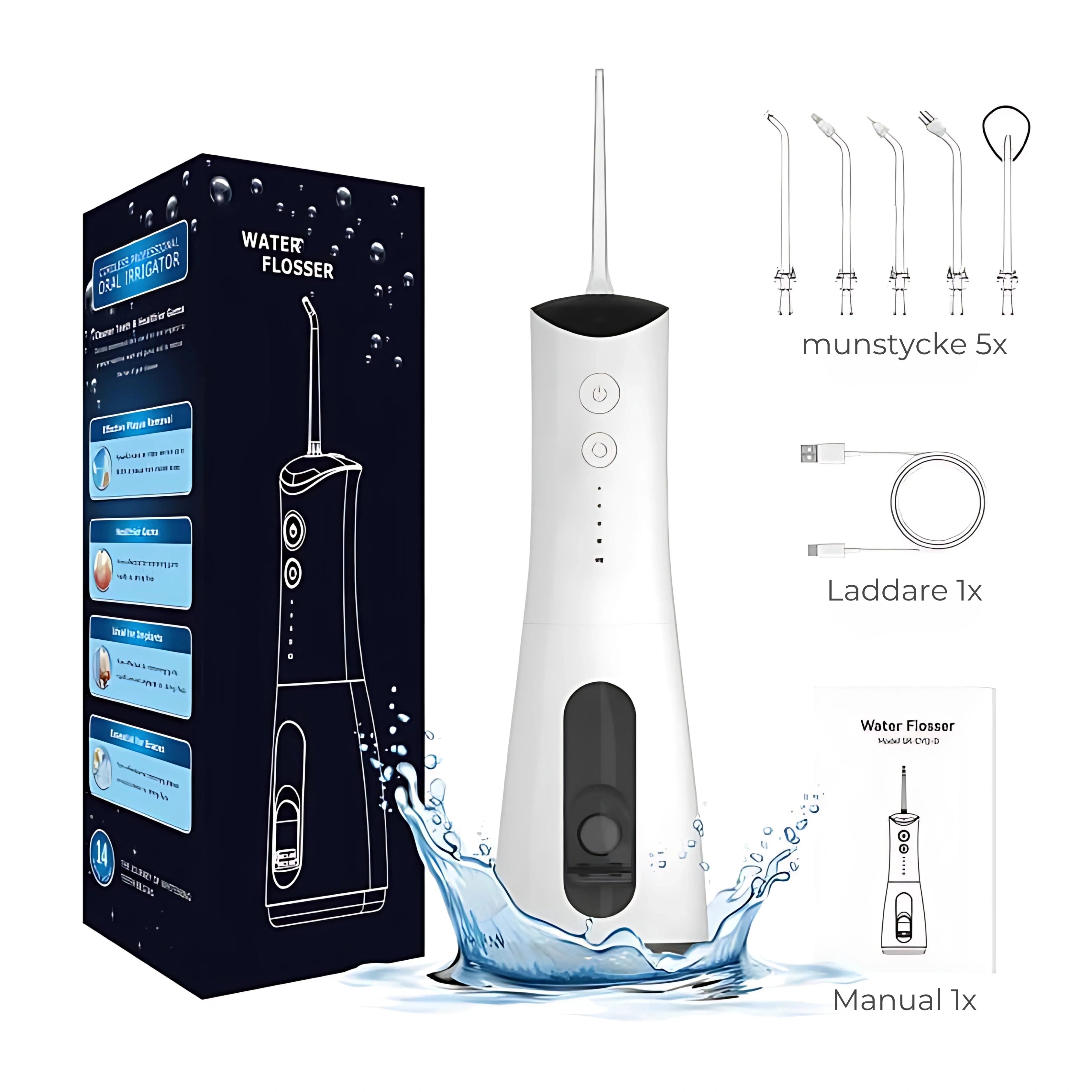 Dentivas Siillk Waterflosser - Interdentalbørstning