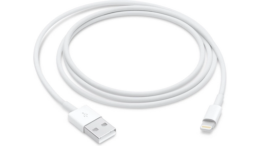 iPhone USB till Lightning Kabel 3m Vit – MFI-Certifierad Snabbladdare
