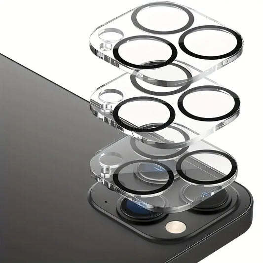3-pakning iPhone herdet glass gjennomsiktig installasjonssett