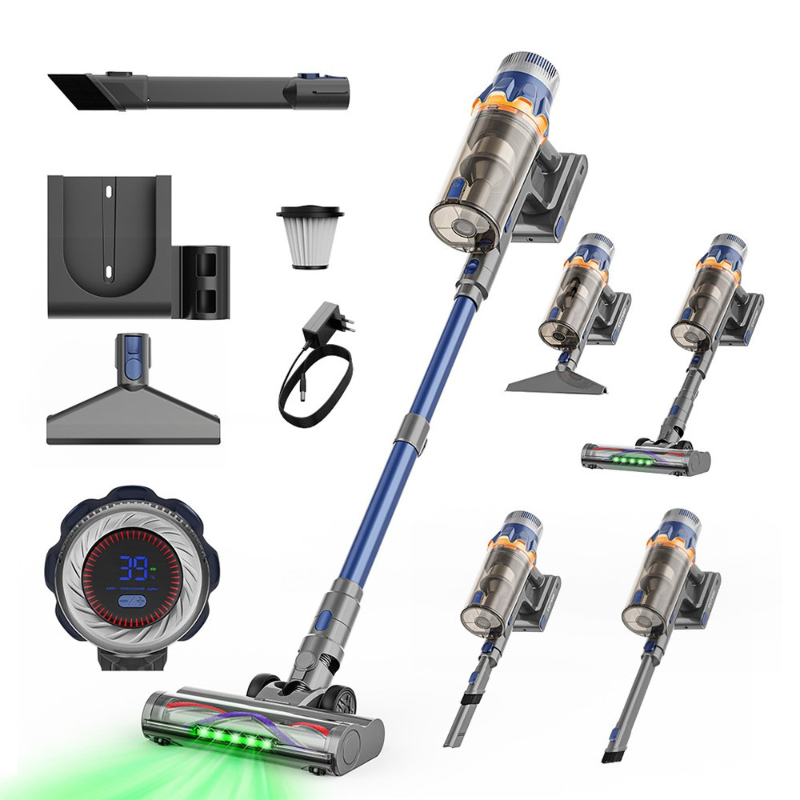 Maxlager V25 - 650W – 60 kPa Avancerad Sladdlös Dammsugare - Skaftdammsugare