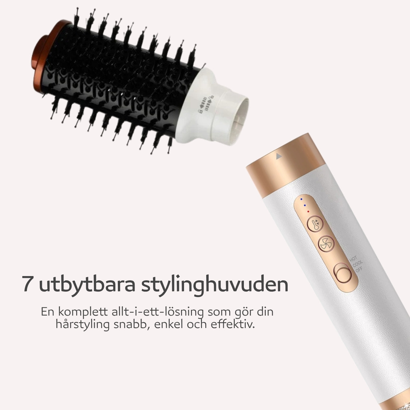 Luvién 7-i-1 Ultra Airstyler | Hårfønere og hårstylere