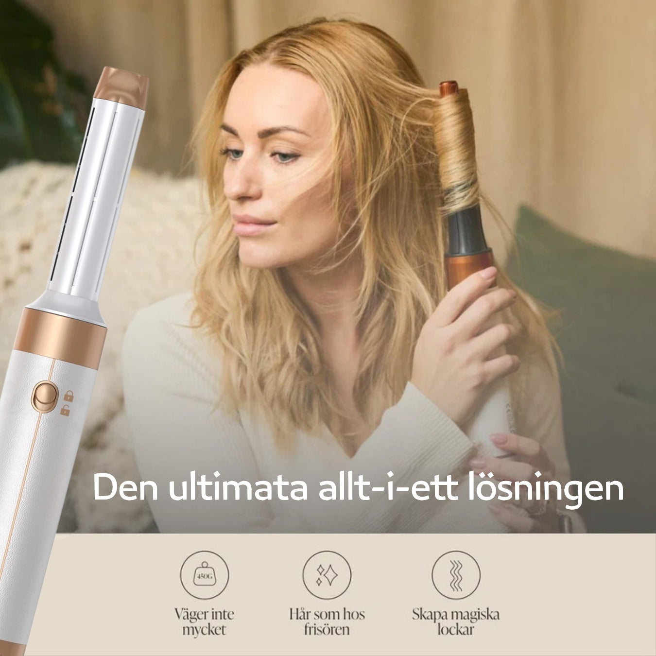 Luvién 7-i-1 Ultra Airstyler | Hårfønere og hårstylere