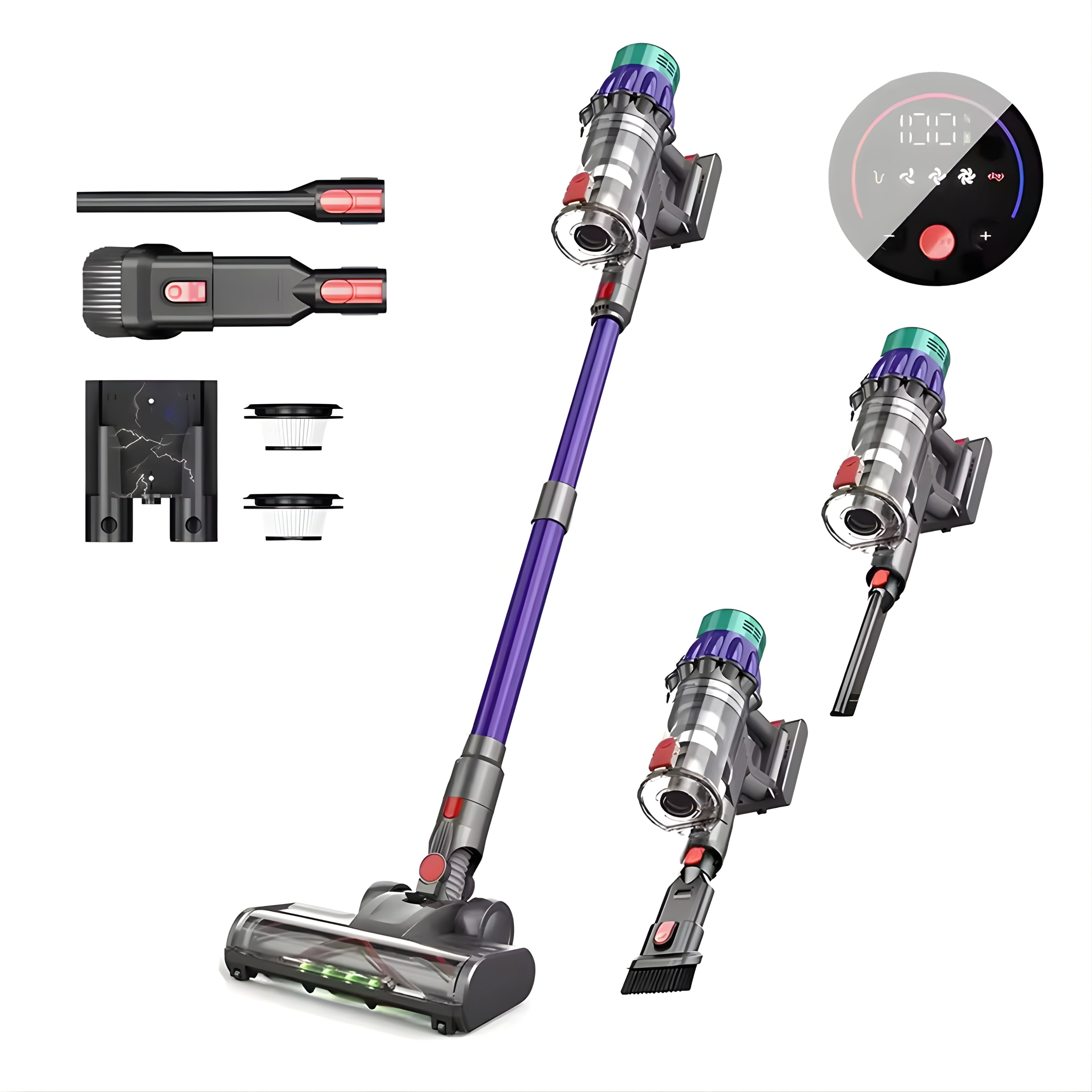 Maxlager V22 - 650W – 55 kPa Avancerad Sladdlös Dammsugare