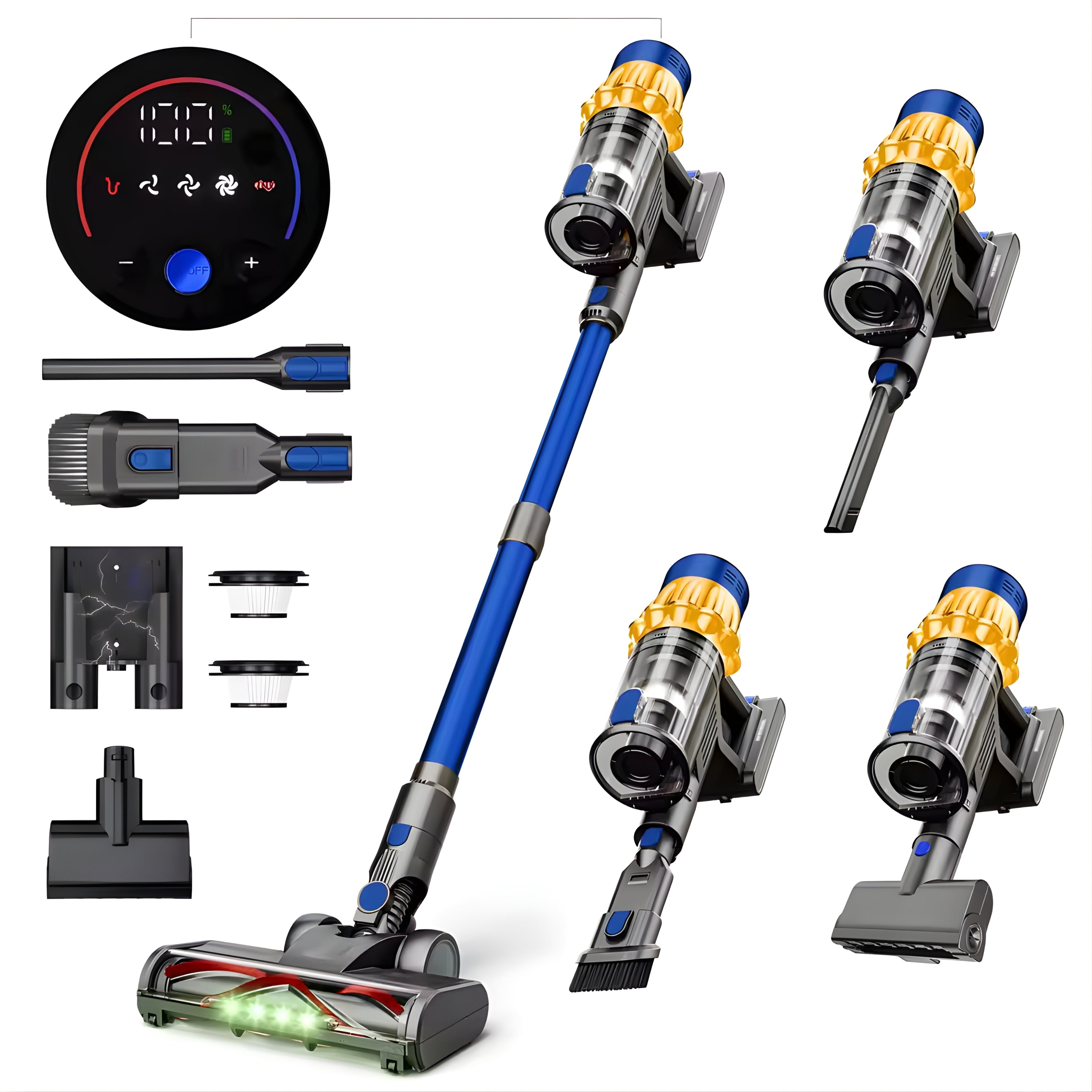 Maxlager V22 - 650W – 55 kPa Avancerad Sladdlös Dammsugare