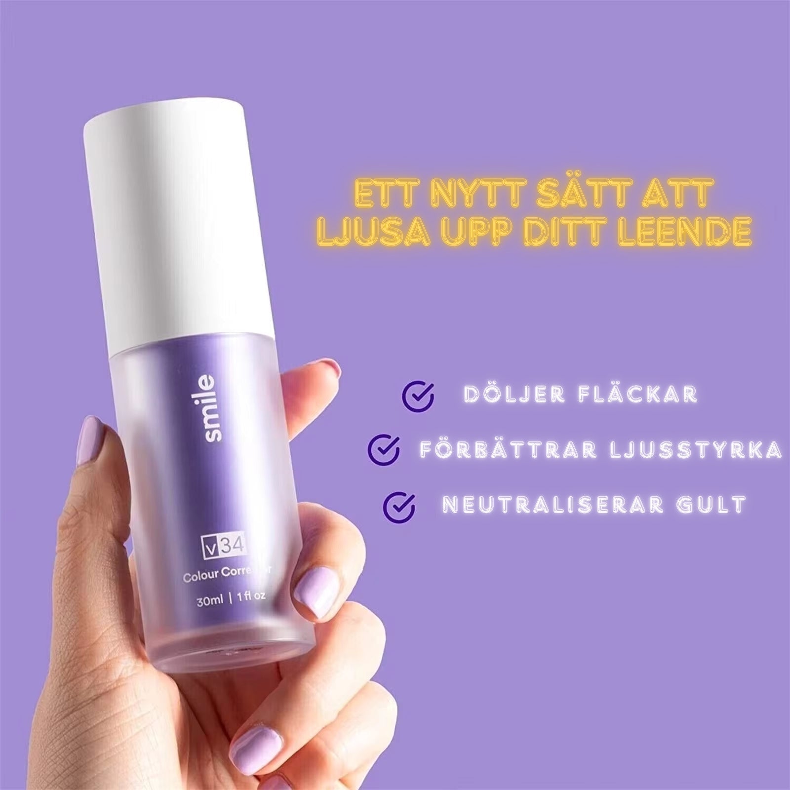 3 Pack - Naturlig Tandblekning 30ml