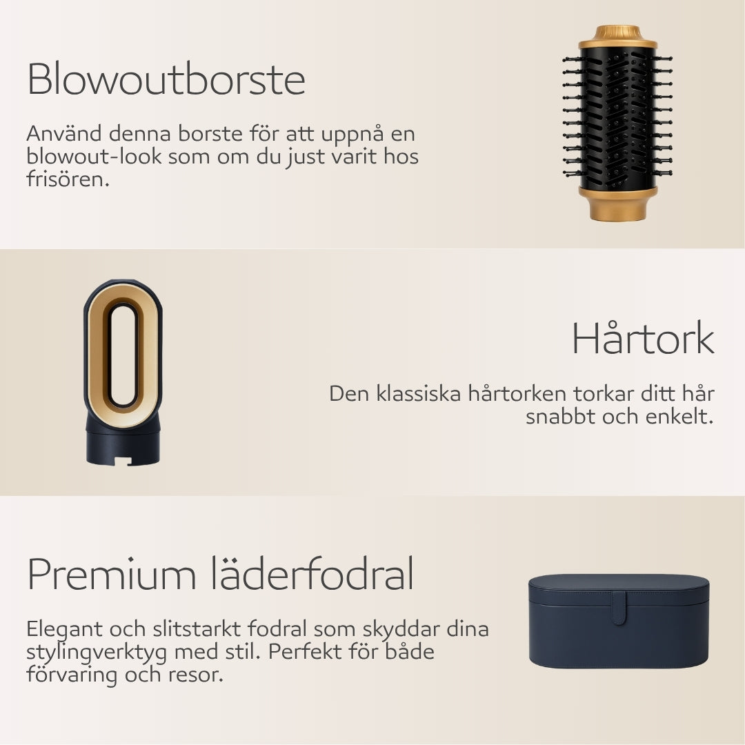 Luvién Pro Multistyler 6-i-1 Hårfön 1400W