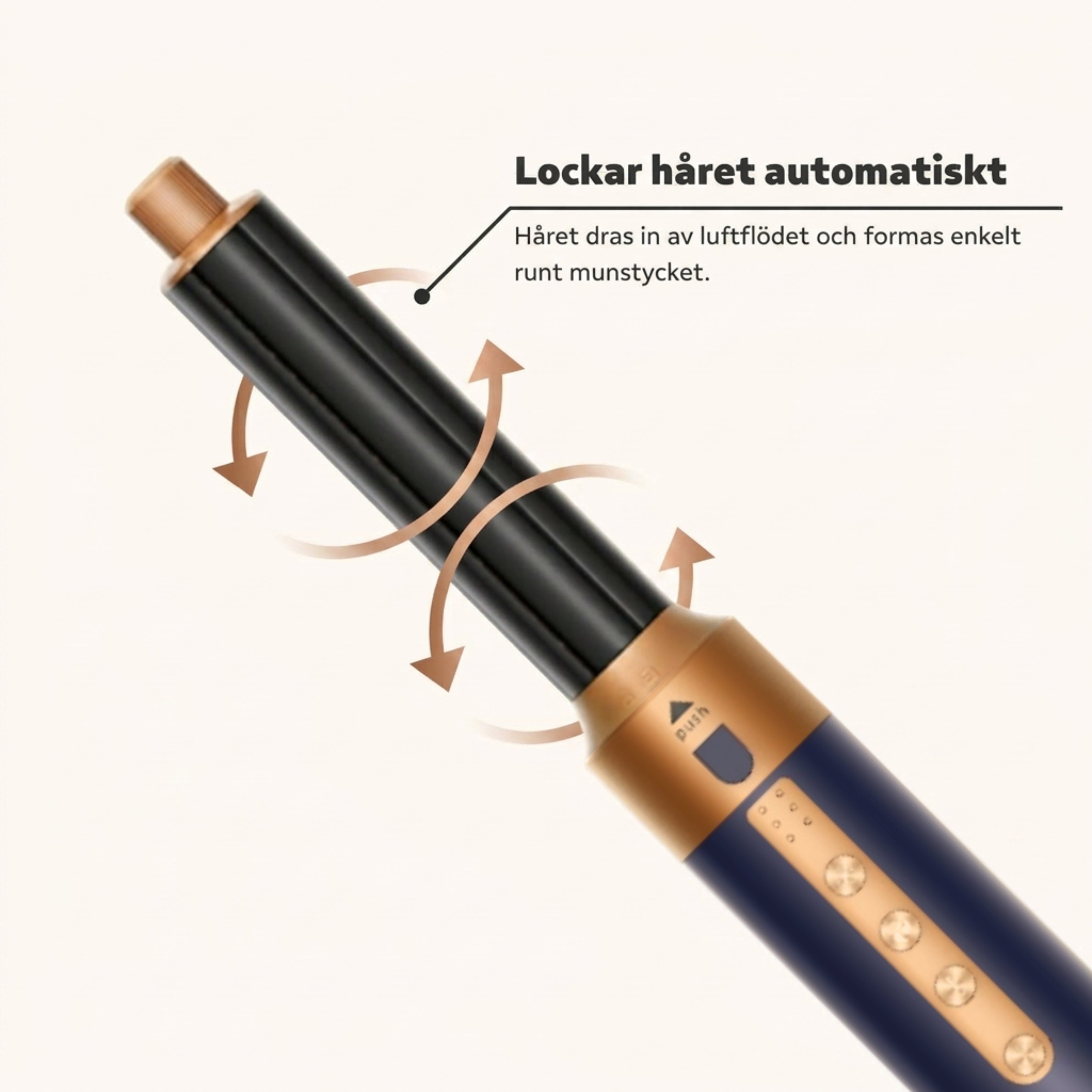 Luvién Pro Multistyler 6-i-1 Hårfön 1400W