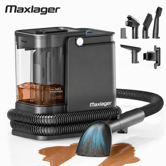 Maxlager Textil och Mattvätt 800 W – 16 kPa för soffa, bil, mattor och fläckar