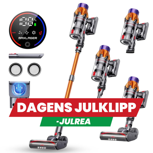 Maxlager Ultra X7 - 550W – 45 kPa Avancerad Sladdlös Dammsugare 2025