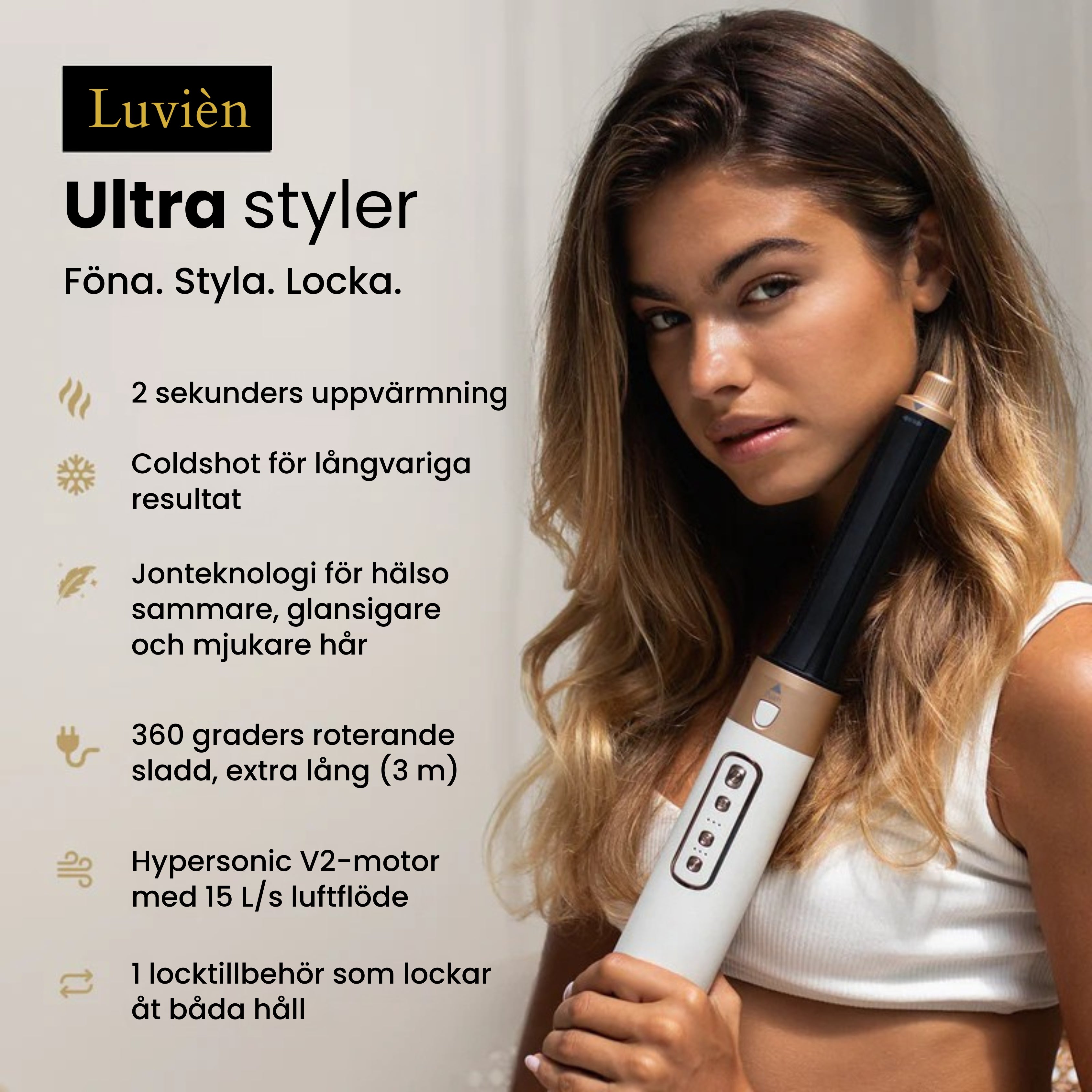 Luvièn 6-i-1 Ultra Multistyler