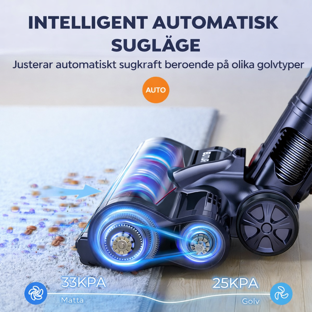 Maxlager VC70 Sladdlös Dammsugare - 450W 38 kPa - Skaftdammsugare