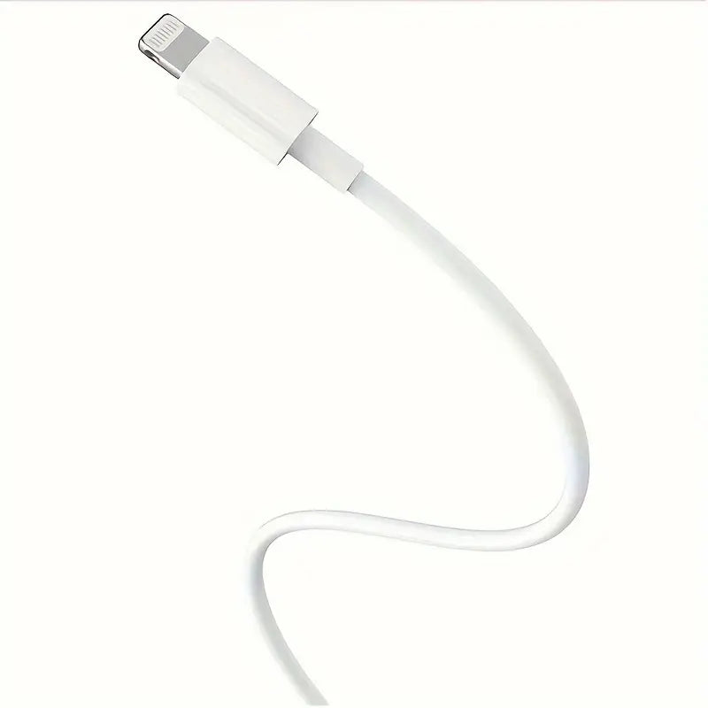 iPhone USB-C till Lightning Kabel 1m 2m 3m Vit – MFI-Certifierad Snabbladdare