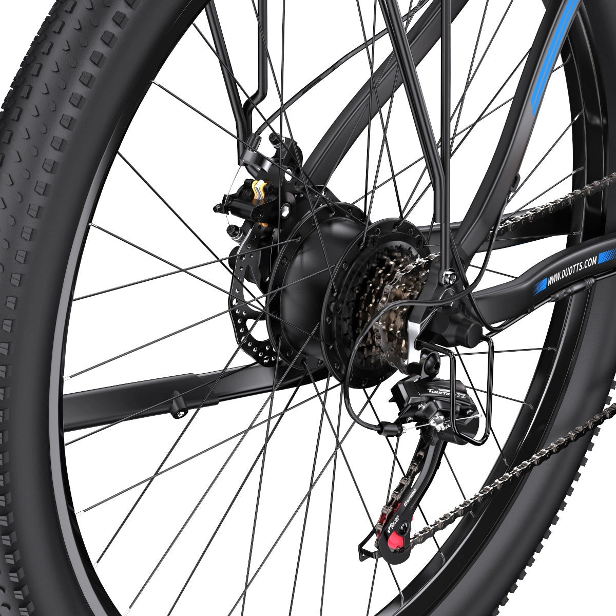 Duotts ​​C29 Pro elsykkel - Makshastighet 50 km/t - Rekkevidde 100 km