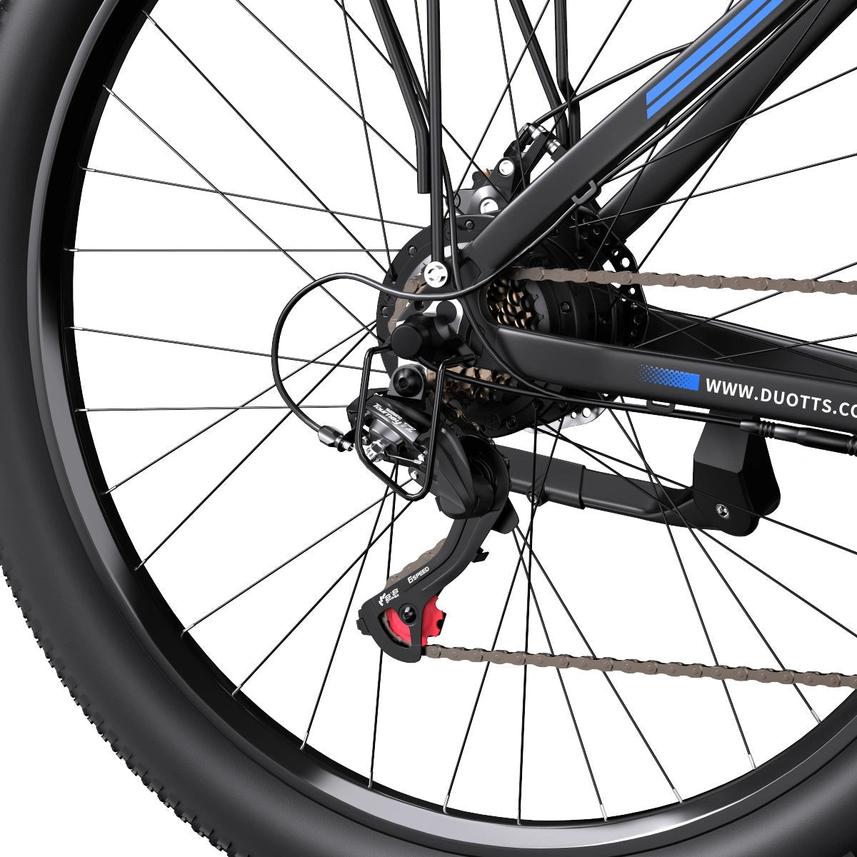 Duotts ​​C29 Pro elsykkel - Makshastighet 50 km/t - Rekkevidde 100 km