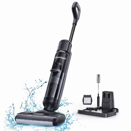 Maxlager M3 2-i-1 Sladdlös Mopp Dammsugare - Skaftdammsugare