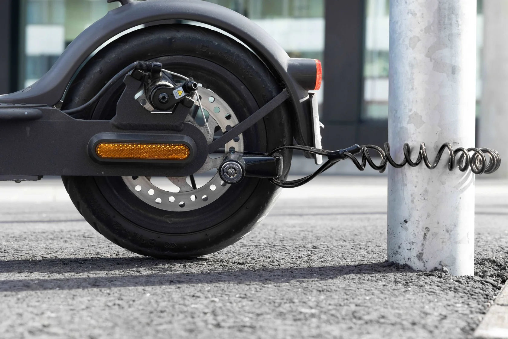 Xiaomi Skivbromslås – Elscooterlås med fäste för Xiaomi