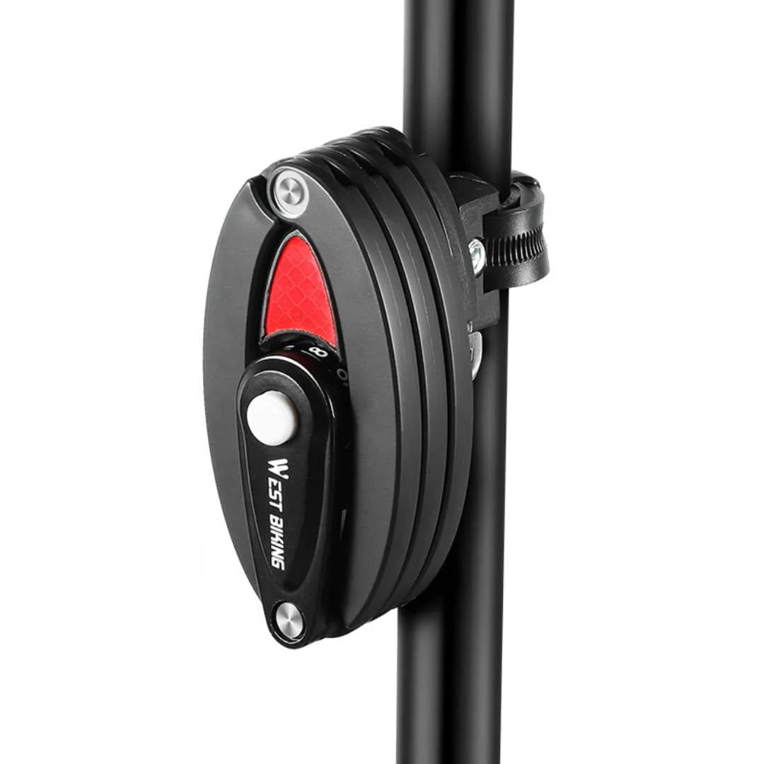 Scootway Spirallås – Smart cykellås & elscooterlås för Xiaomi och Ninebot