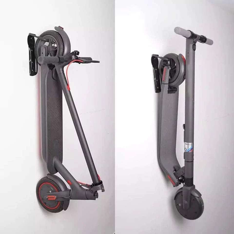 Scootway Väggfäste – Väggkrok för elscooter, robust stål (50 kg)