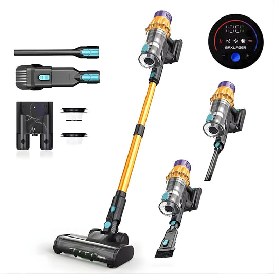 Maxlager V22 - 650W – 55 kPa Orange Avancerad Sladdlös Dammsugare