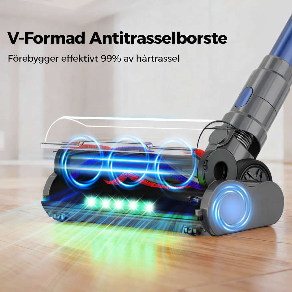 Maxlager V25 - 650W – 60 kPa Avancerad Sladdlös Dammsugare - Skaftdammsugare