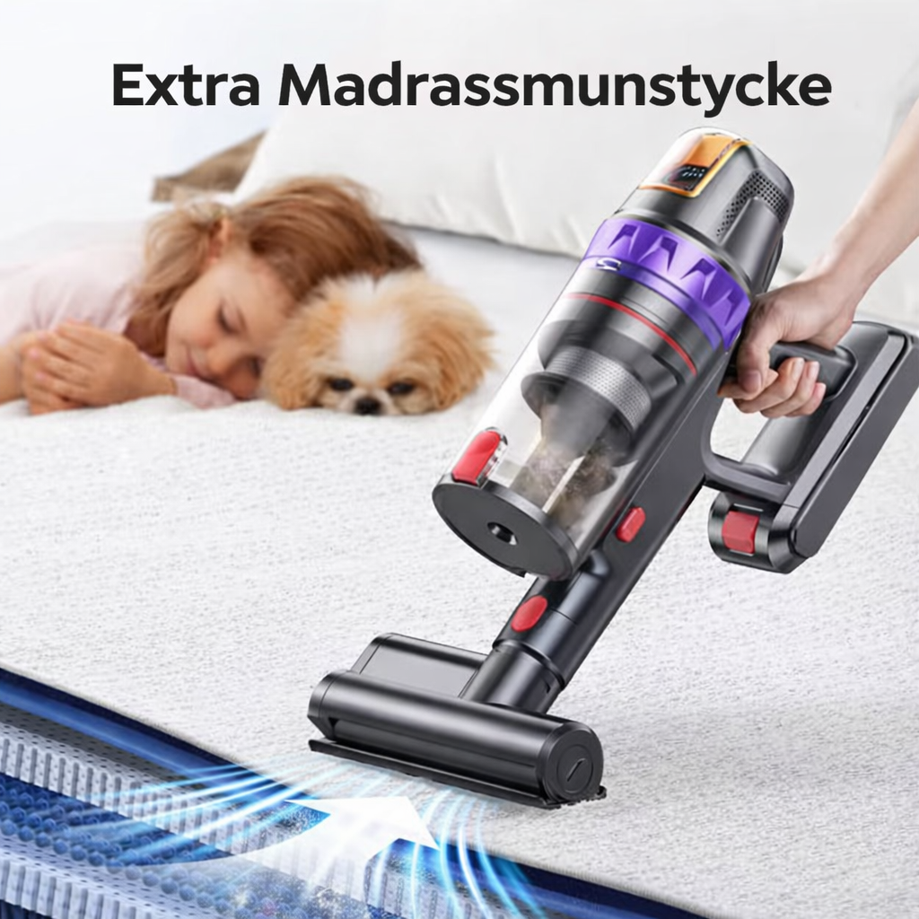 Maxlager VC90 Sladdlös Dammsugare - 600W 65 kPa - Skaftdammsugare